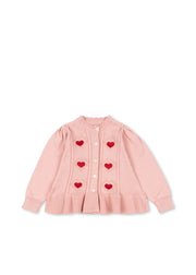 Konges Sløjd A/S KNITTED CARDIGANS silver pink