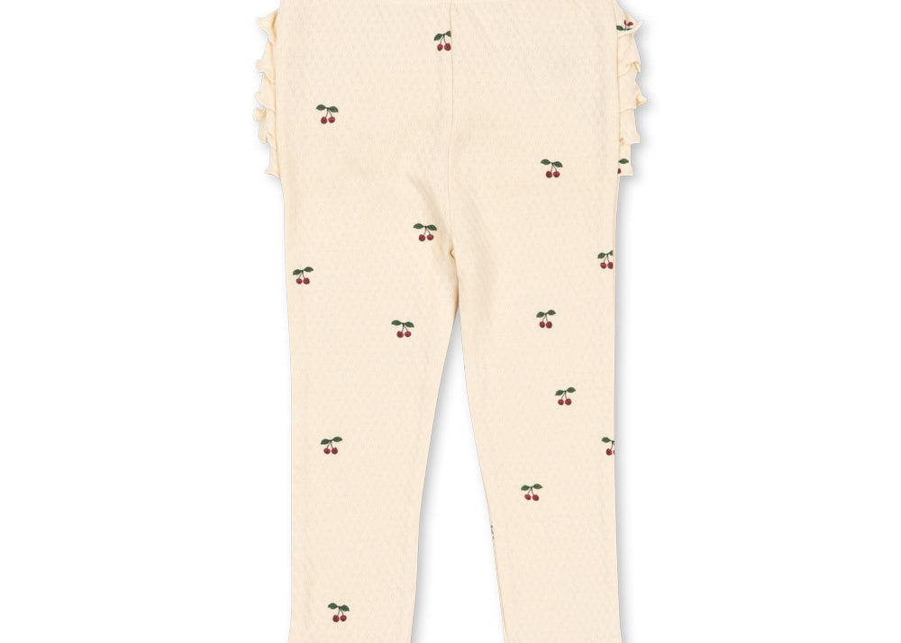 Konges Sløjd A/S JERSEY PANTS cherry