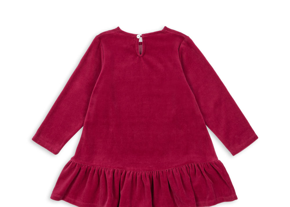 Konges Sløjd A/S JERSEY DRESSES sangria