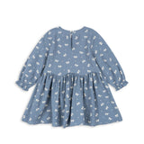 Konges Sløjd A/S WOVEN DRESSES boucle blue