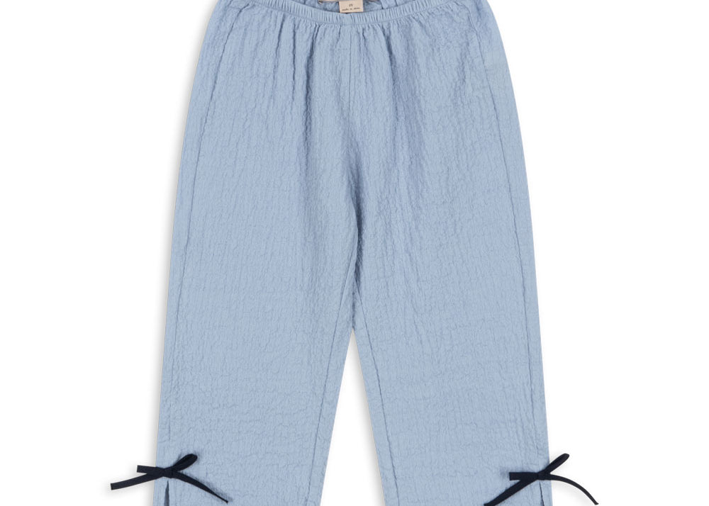 Konges Sløjd A/S WOVEN PANTS blue fog