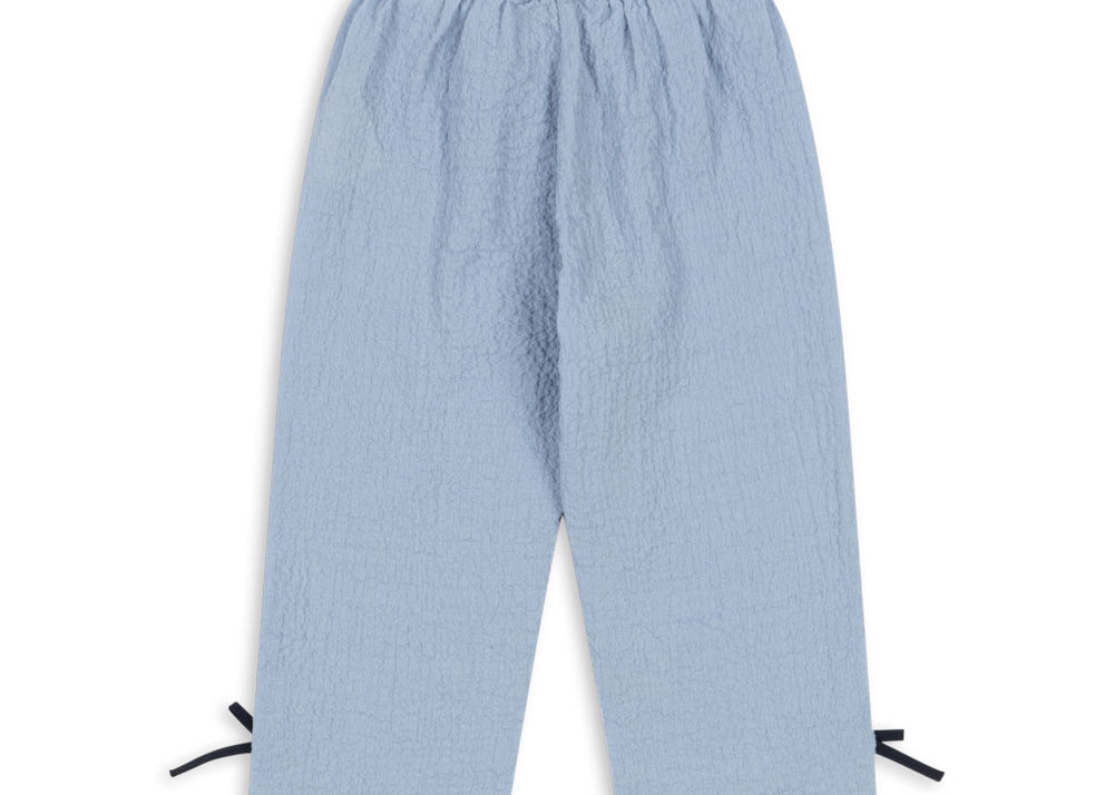 Konges Sløjd A/S WOVEN PANTS blue fog