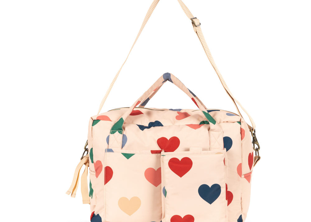 Konges Sløjd A/S CHANGING BAGS bon coeur coloré