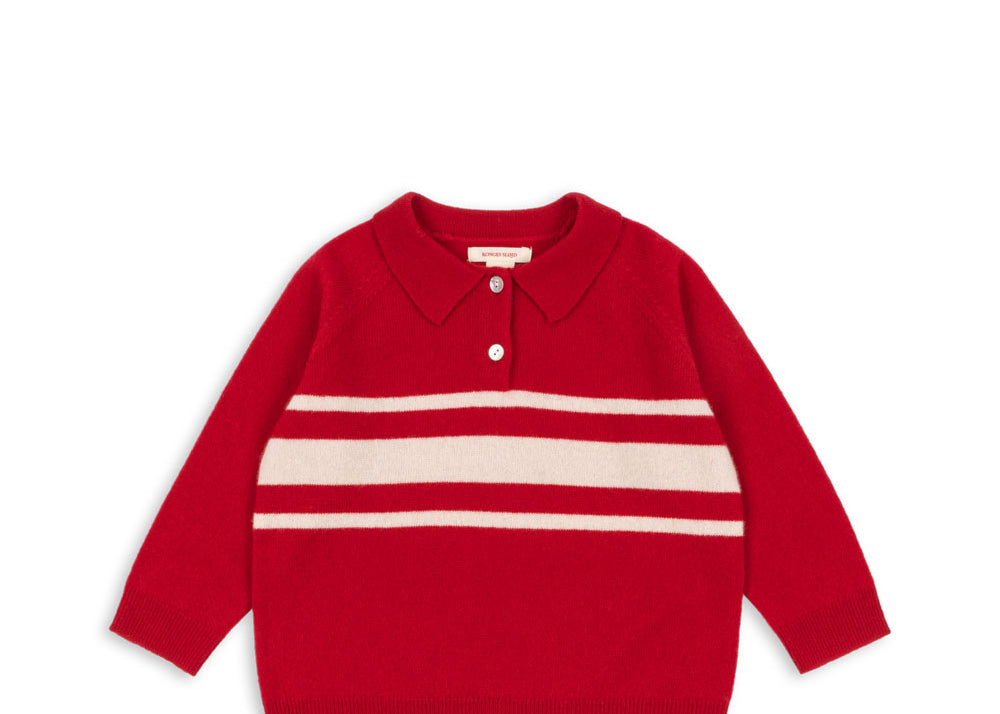 Konges Sløjd A/S KNITTED BLOUSES & VESTS red