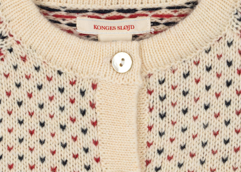 Konges Sløjd A/S KNITTED CARDIGANS off white