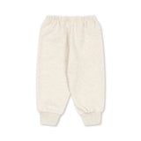 Konges Sløjd A/S JERSEY PANTS off white melange