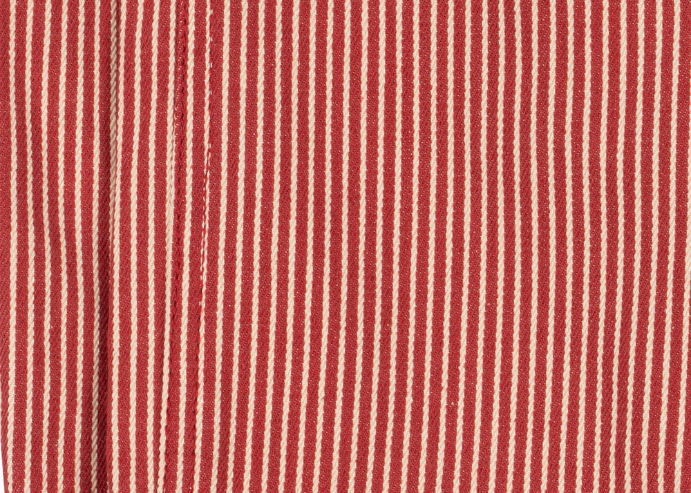 Konges Sløjd A/S WOVEN PANTS milk rouge stripe