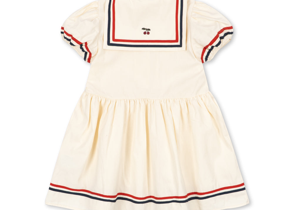 Konges Sløjd A/S WOVEN DRESSES eggnog