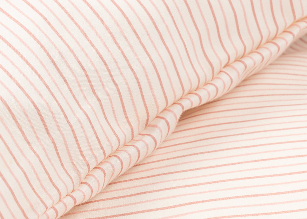 Konges Sløjd A/S BABY BEDDING stripie petite rose