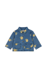 Konges Sløjd A/S WOVEN JACKETS & VESTS lemon denim