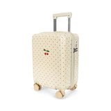 Konges Sløjd A/S TRAVEL SUITCASE navy dot