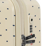 Konges Sløjd A/S TRAVEL SUITCASE navy dot