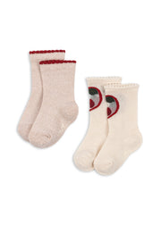 Konges Sløjd A/S SOCKS cherry/rose