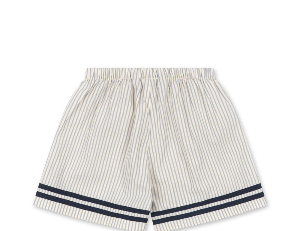 Konges Sløjd A/S WOVEN SHORTS & BLOOMERS bleu stripe