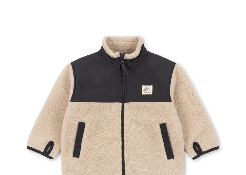 Konges Sløjd A/S TEDDY & FLEECE oxford tan