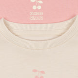 Konges Sløjd A/S JERSEY BLOUSES pink dolphin/antique white