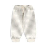 Konges Sløjd A/S JERSEY PANTS cilantro stripe