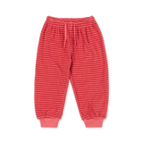 Konges Sløjd A/S JERSEY PANTS cardinal rose stripe