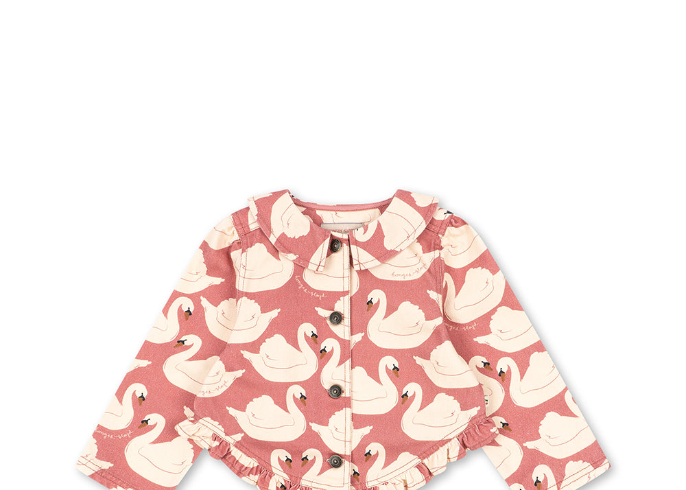Konges Sløjd A/S WOVEN JACKETS & VESTS swan rose