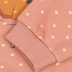 Konges Sløjd A/S JERSEY BLOUSES coeur feathers
