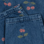 Konges Sløjd A/S WOVEN PANTS ma grande cerise denim