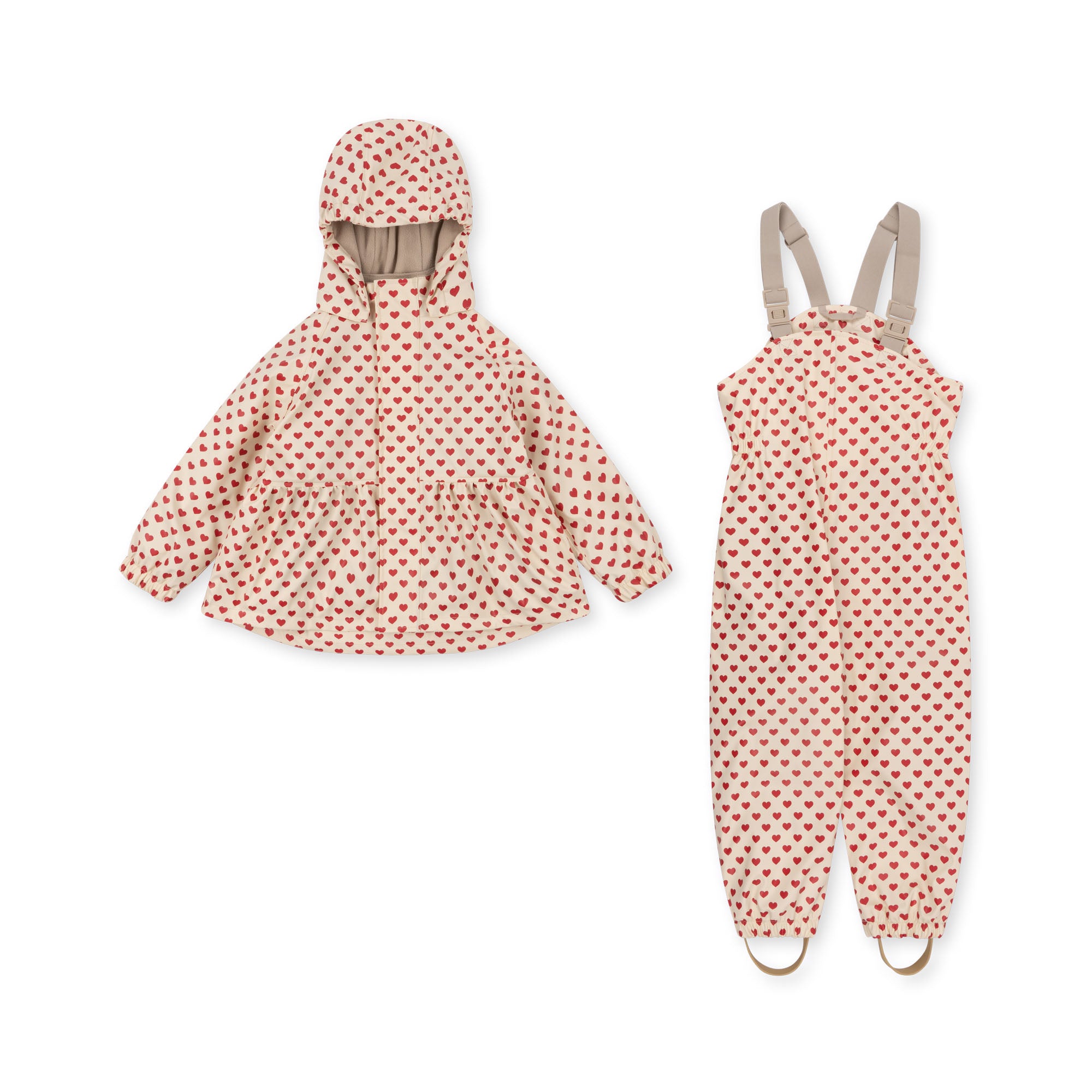 Konges Sløjd A/S RAINWEAR coeur rouge